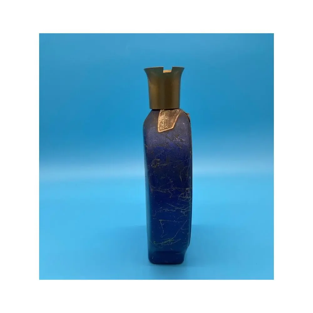 Beam's Choice Bourbon Blue Porcelain Decanter Velazquez‎ Artwork Vintage